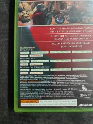 Devil May Cry HD Collection Xbox 360