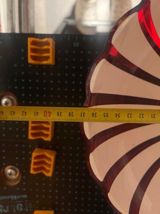 Ensaladera Guzzini Grace Plástico Roja/Blanca