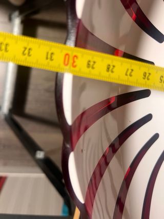 Ensaladera Guzzini Grace Plástico Roja/Blanca