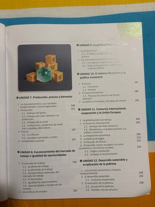 Economía 1º Bachillerato