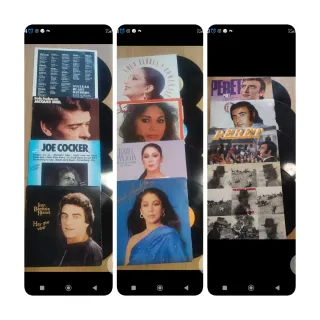 12 Vinilos LP:Flamenco, Pop Rock  € Por Valoracion