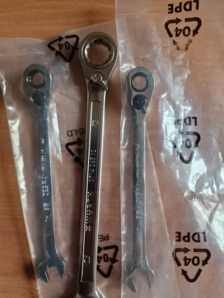 Llaves de carraca Wurth 7mm y 12mm