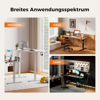 Escritorio elevable eléctrico 160x80