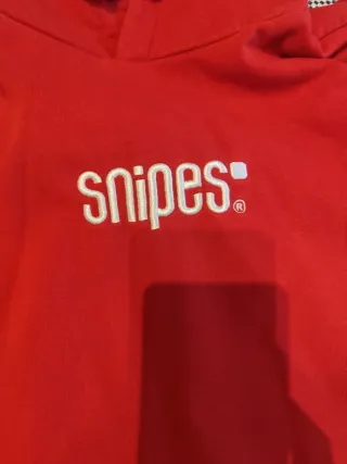 Sudadera unisex Snipes Roja