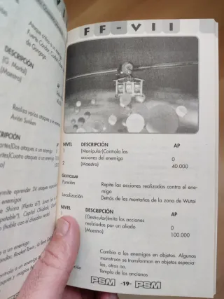 Guías Final Fantasy VII PSM (Libros 1, 2 y 3)