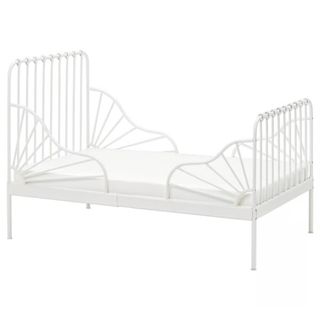 Cama ikea forja blanca