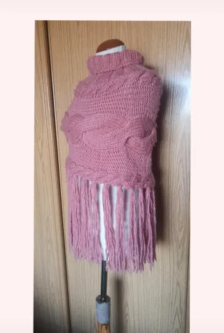 Poncho NUEVO lana suave
