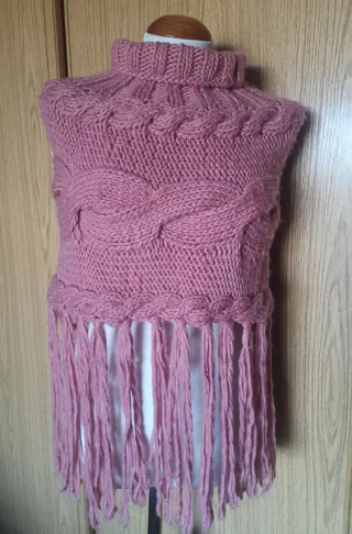 Poncho NUEVO lana suave