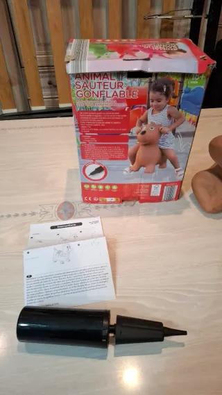 Saltador inflable para niños