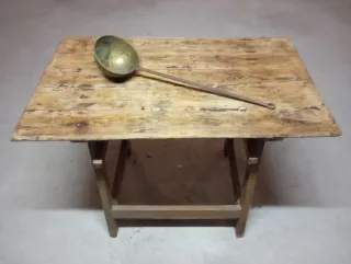 🇪🇦Antigua mesa madera, tocinera o  cocina ?