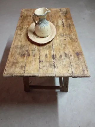 🇪🇦Antigua mesa madera, tocinera o  cocina ?