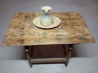 🇪🇦Antigua mesa madera, tocinera o  cocina ?