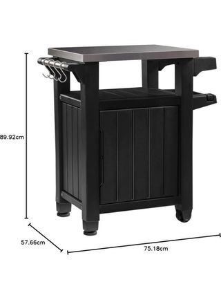 KETER Unity - Mesa portátil para exteriores