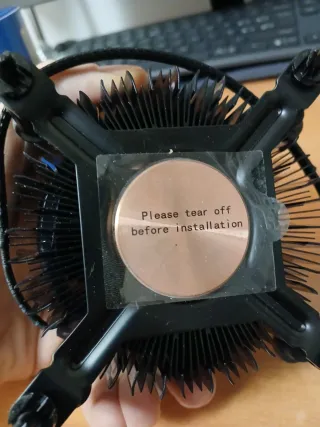 Ventilador Intel CPU Cooler