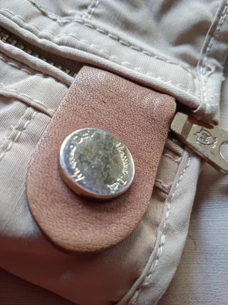 Chaqueta corta gabardina Massimo Dustin T 42 beige