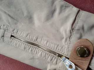 Chaqueta corta gabardina Massimo Dustin T 42 beige