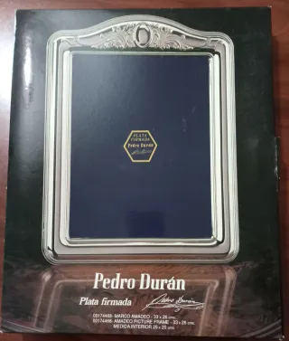 Marco Pedro Durán Plata Firmada Nuevo