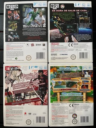 Juegos Wii 25€/unidad
