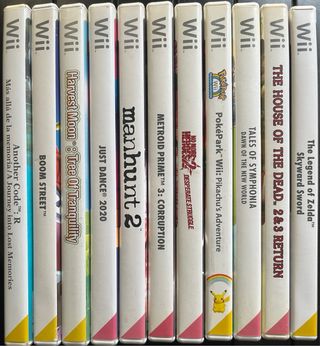 Juegos Wii 25€/unidad