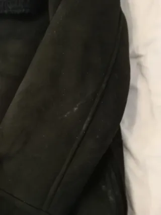 Abrigo Zara Hombre Negro Talla 40