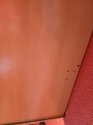 Estantería madera y metal