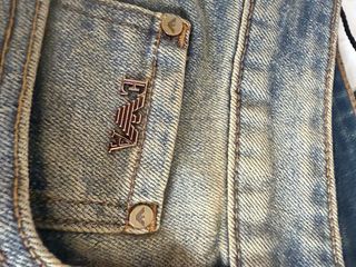 Vaqueros Armani Azules Hombre