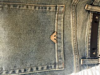 Vaqueros Armani Azules Hombre