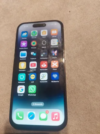 iPhone 14 Pro Negro/Plateado