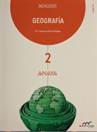 Geografía Andalucía 2º Bachillerato ANAYA (PEvAU)