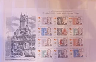 Sellos España Año 2000 Nuevos con Hojas Bloque.