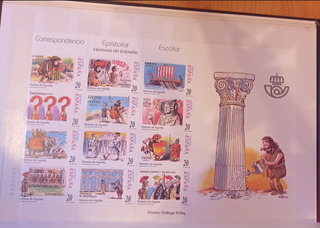 Sellos España Año 2000 Nuevos con Hojas Bloque.