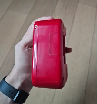 Sveglia vintage Verve by Veglia rossa DA RIPARARE