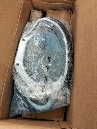 SONGMICS Silla de Oficina Ergonómica, Silla Giratoria con Ruedas, Silla de Escritorio