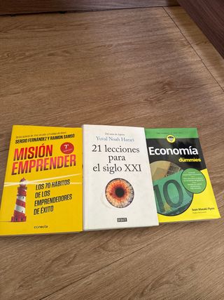 Pack libros para emprender de una vez por todas