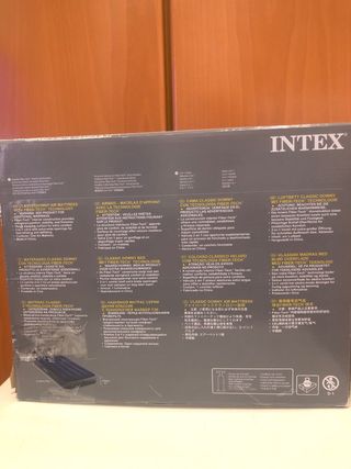 Colchon hinchable Intex Dura + bomba