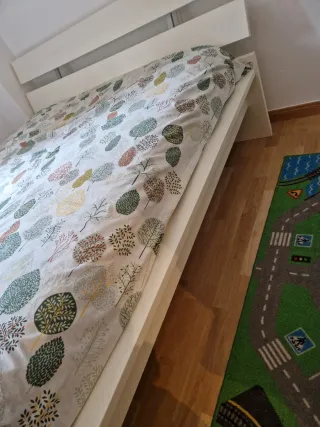 Cama Ikea 135 cm Blanca
