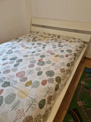 Cama Ikea 135 cm Blanca