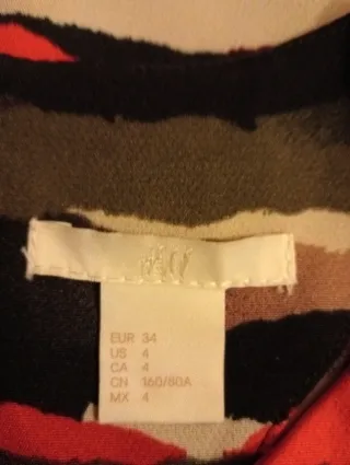 Vestito multicolore H&M - Vestido mujer