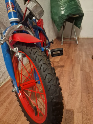 BICICLETA PARA NIÑOS SPIDERMAN