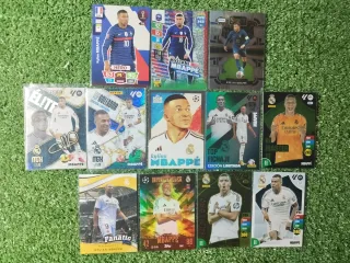 Lote 35 cartas Mbappé Panini Topps