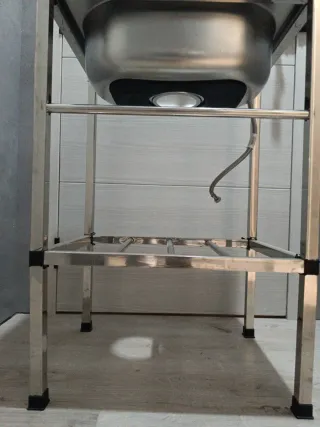 Mueble Lavabo o Cocina Fregadero Metal