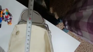 Panera de tela y metal