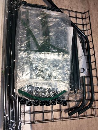 Invernadero PVC/Acero 3 Estantes 69x49x130 cm Leaf I