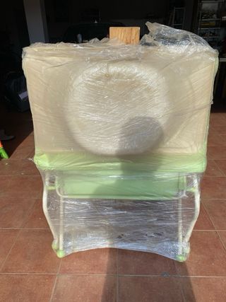 Bañera para bebé con cambiador