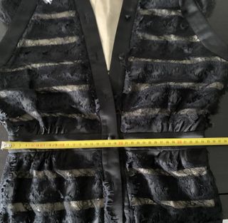 Vestido Cóctel Vintage Carolina Herrera Negro