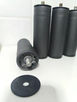 4 Patas para Somier 15 cm