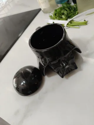 Taza Star Wars Darth Vader Cerámica Negra