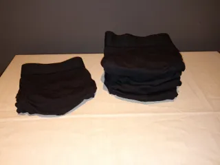 - Lote de 5 Slips Negros .!!! OFERTA .!!!