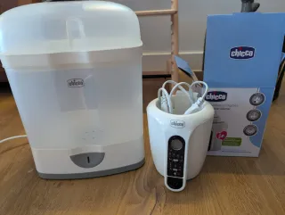 Calienta biberones digital Chicco + Esterilizador