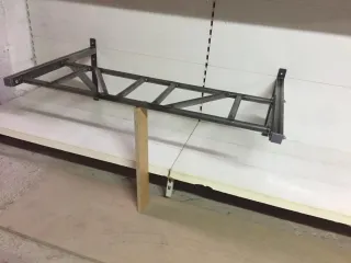 Barra Multifuncional para Dominadas con Escalera